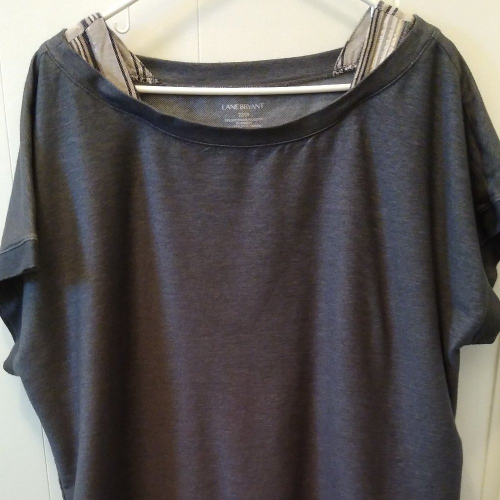 Lane Bryant Blouse Top  2 for one Look